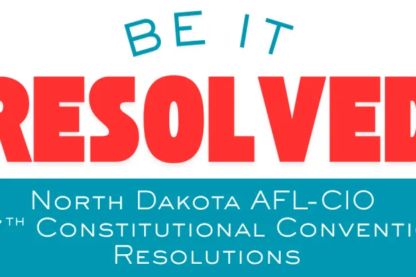 Be It Resolved