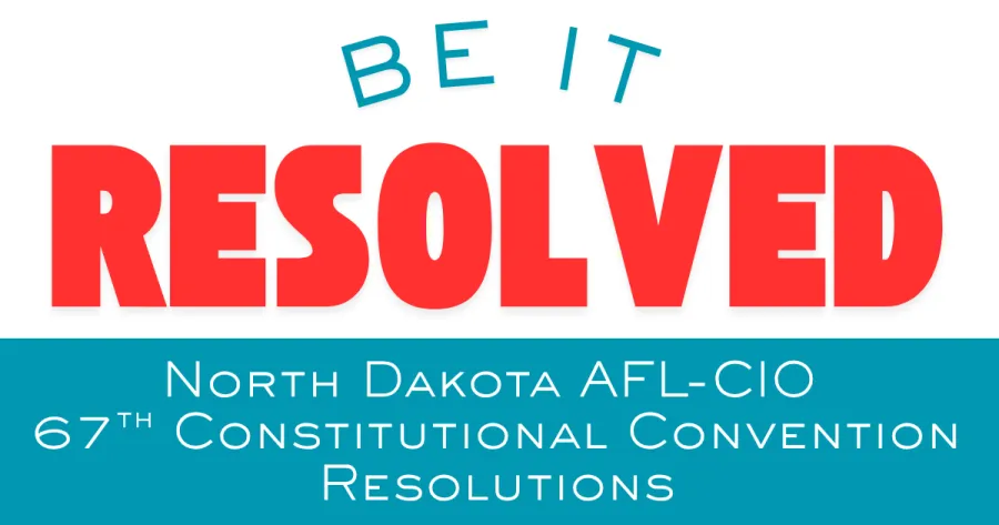 Be It Resolved